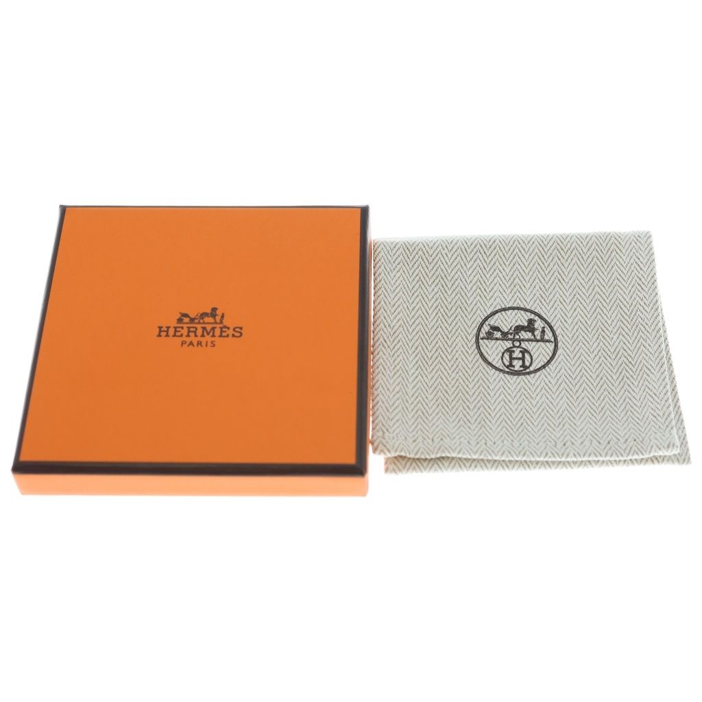 Hermes Mini Click Meadow Enamel Bracelet Gold Black — view 6