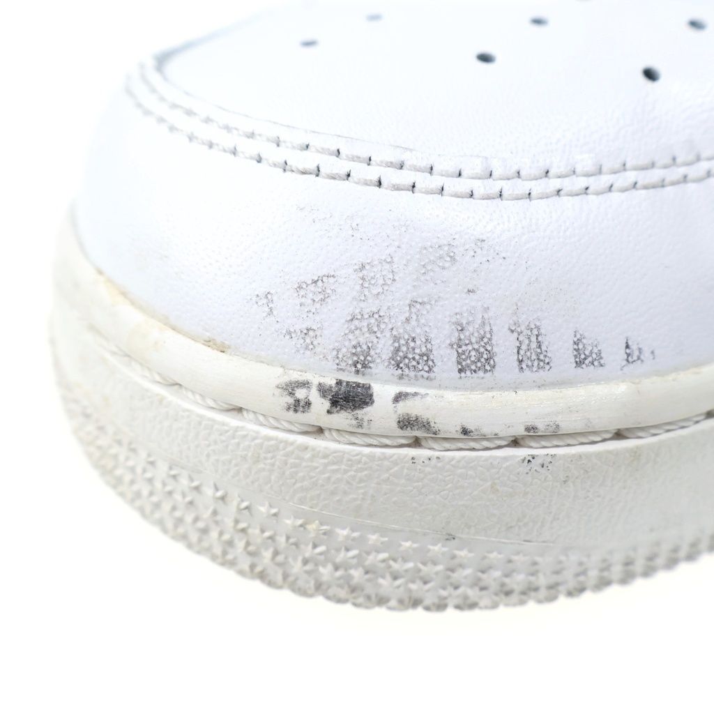 Chrome Hearts Nike Afi Air Force 1 Low Cut Sneakers White Silver — view 6