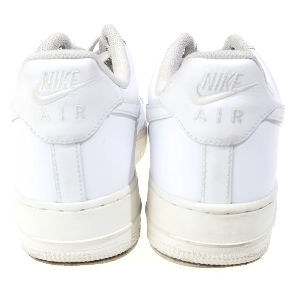Chrome Hearts Nike Afi Air Force 1 Low Cut Sneakers White Silver — view 3