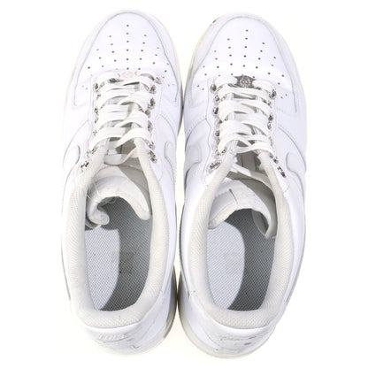 Chrome Hearts Nike Afi Air Force 1 Low Cut Sneakers White Silver — view 4