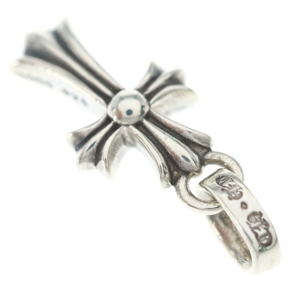 Chrome Hearts Crs Baby Fat Cross Pendant Top Silver — view 6