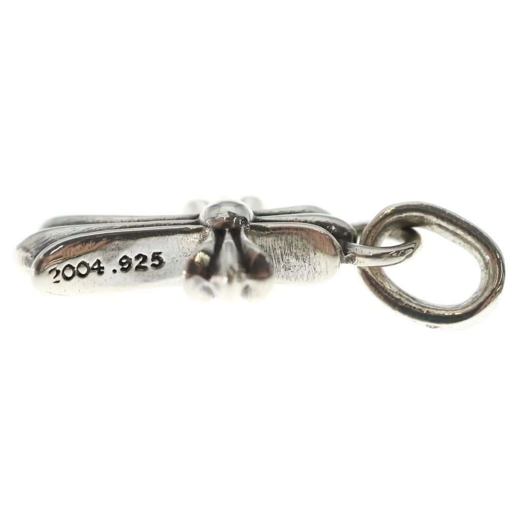 Chrome Hearts Crs Baby Fat Cross Pendant Top Silver — view 3