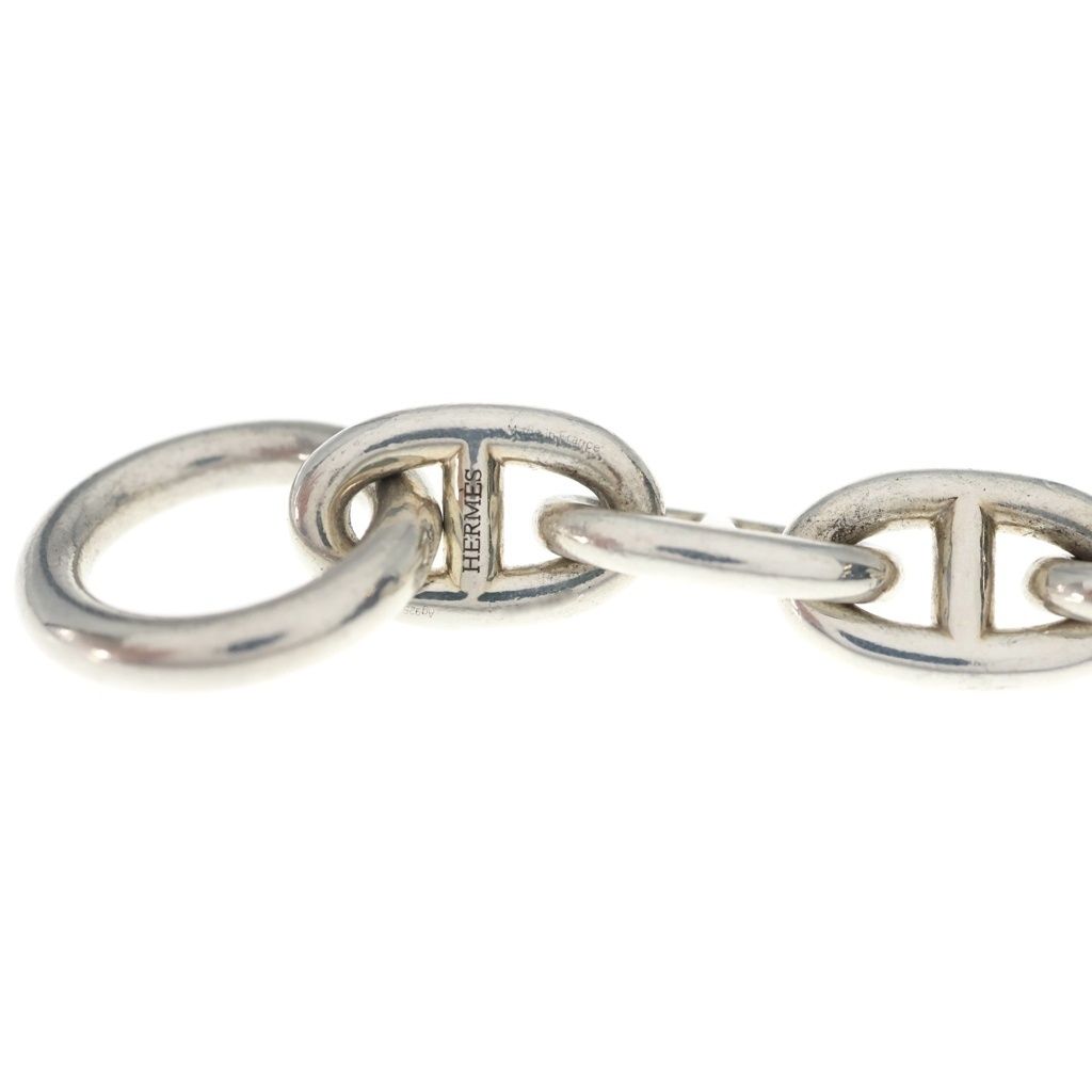 Hermes Chaine D'ancre TGM Chain Bracelet Silver — view 5