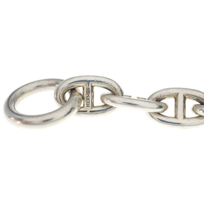 Hermes Chaine D'ancre TGM Chain Bracelet Silver — view 5