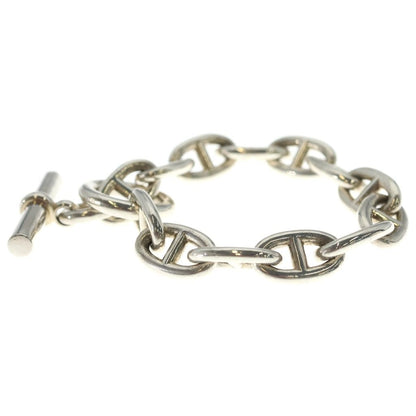 Hermes Chaine D'ancre TGM Chain Bracelet Silver — view 4