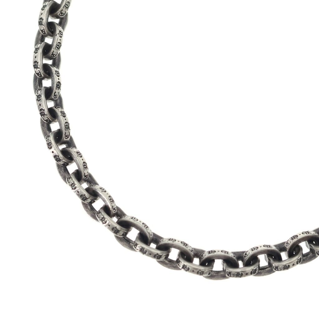 Chrome Hearts Paper Chain 18 Necklace Silver