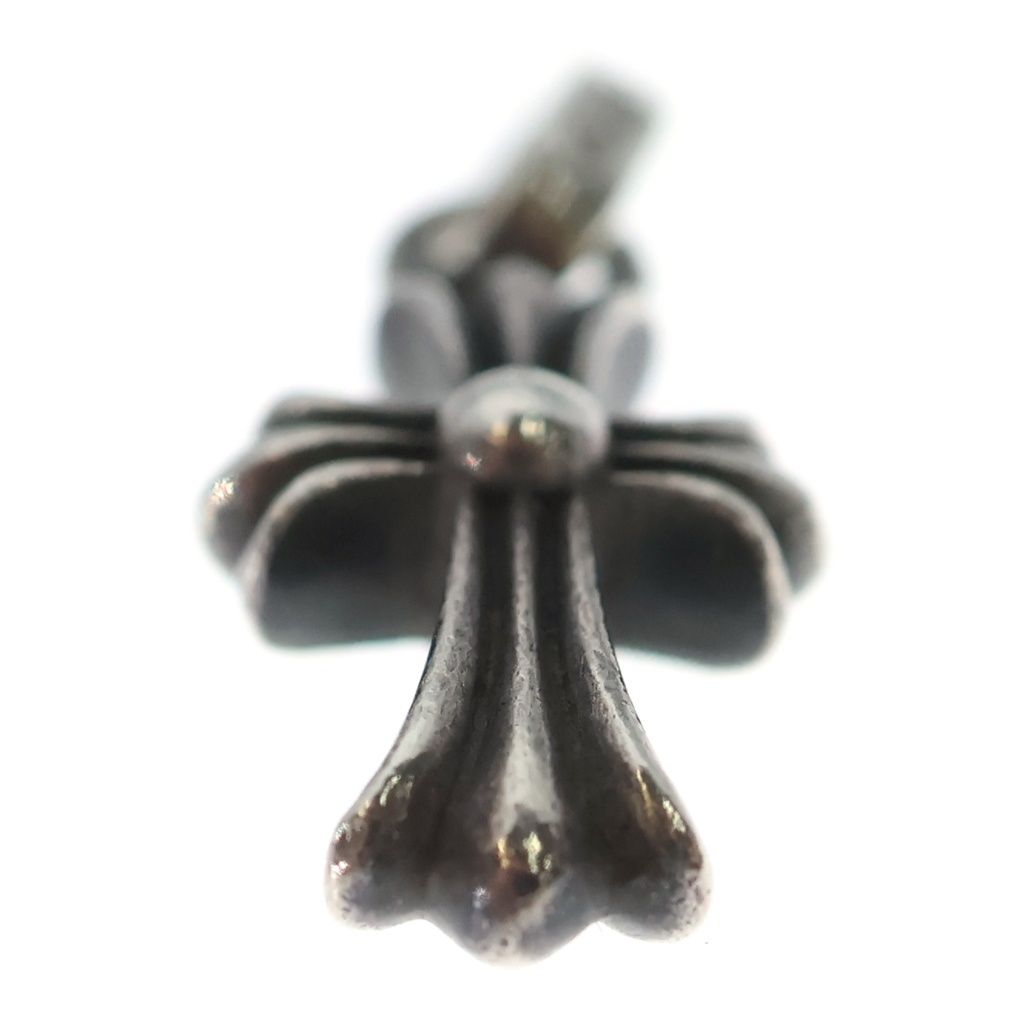 Chrome Hearts Crs Baby Fat Cross Pendant Top Silver — view 5