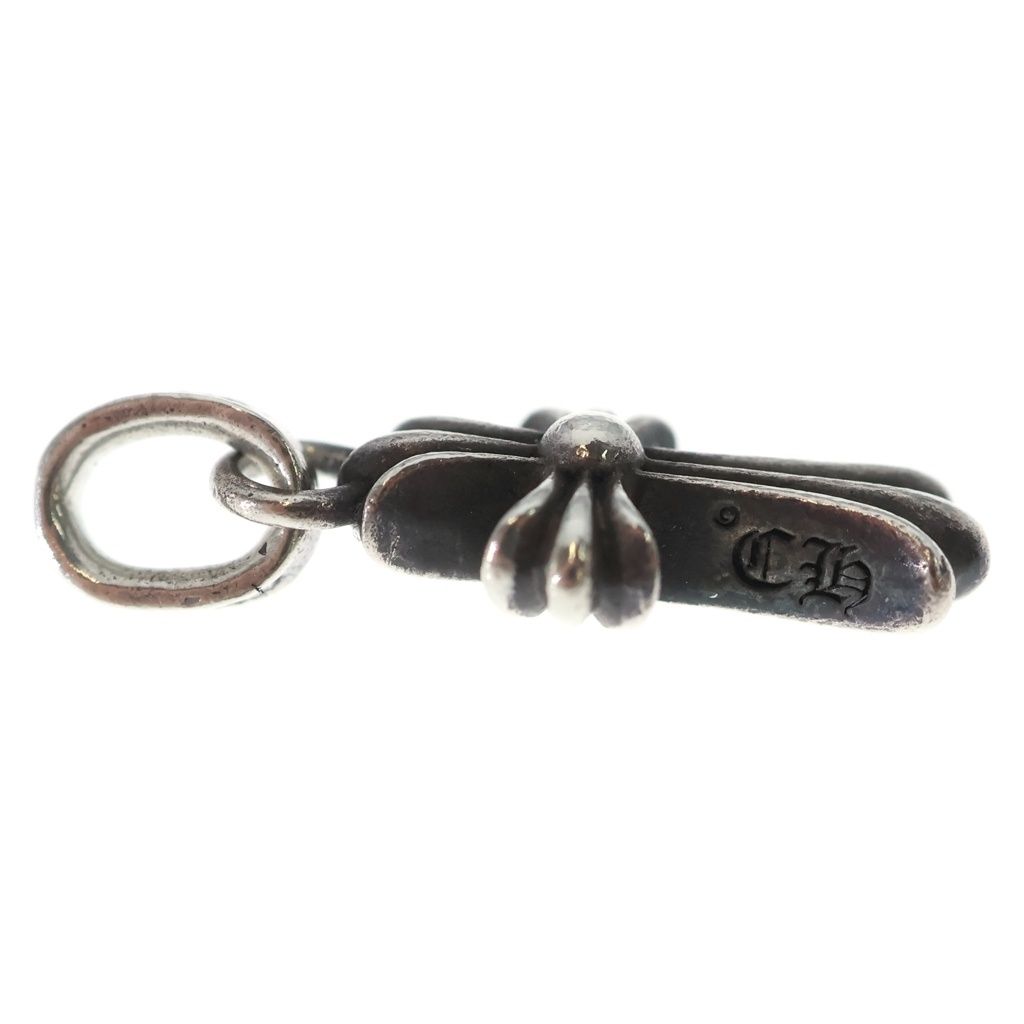 Chrome Hearts Crs Baby Fat Cross Pendant Top Silver — view 4