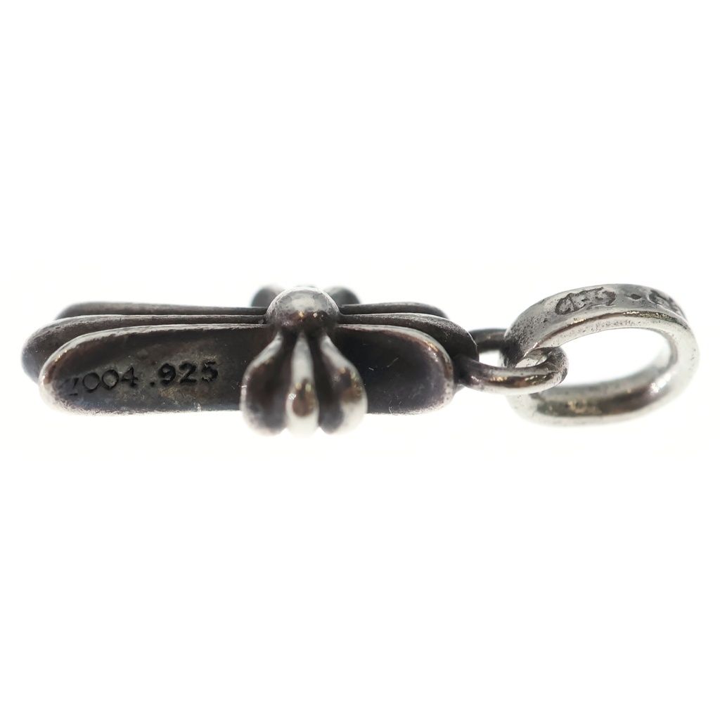 Chrome Hearts Crs Baby Fat Cross Pendant Top Silver — view 3