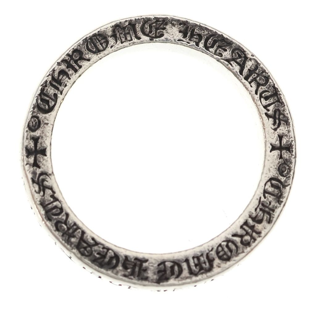 Chrome Hearts mm Spacer Nyc Fuckyou mm New York Limited Ring Silver — view 6