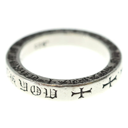 Chrome Hearts mm Spacer Nyc Fuckyou mm New York Limited Ring Silver — view 4
