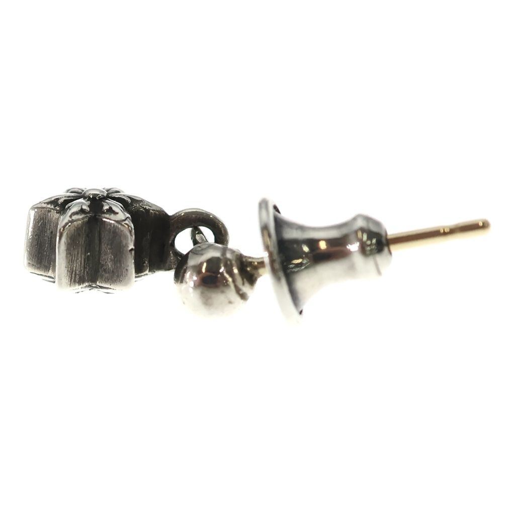 Chrome Hearts Tny Str Drp 1 Tie Nice Tardrop Earrings Silver — view 3