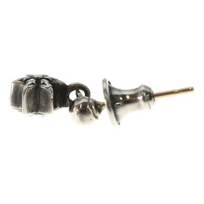 Chrome Hearts Tny Str Drp 1 Tie Nice Tardrop Earrings Silver — view 3