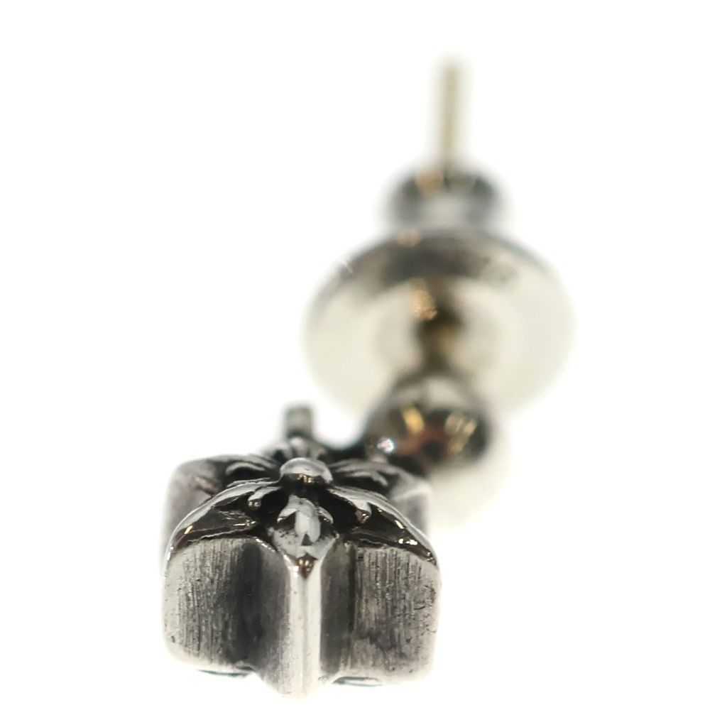 Chrome Hearts Tny Str Drp 1 Tie Nice Tardrop Earrings Silver — view 5