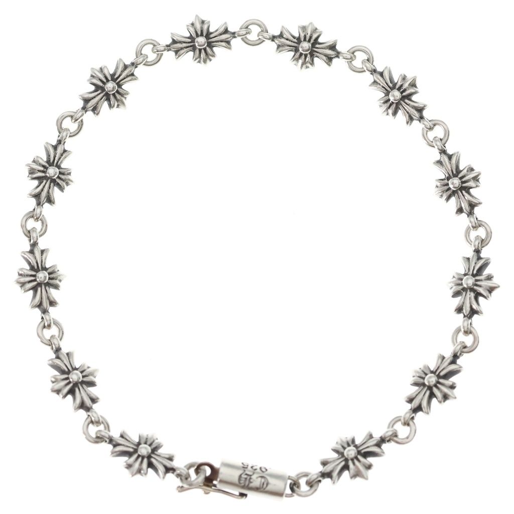 Chrome Hearts Tny CH Pls Tiny CH Plus Bracelet Silver — view 2