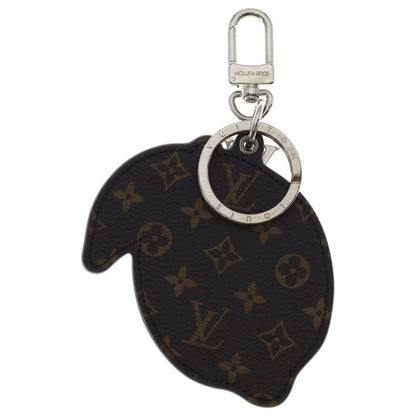 Louis Vuitton LV Porte Cl Lemon Bag Charm LV Cles Key Holder Yellow Brown — view 2