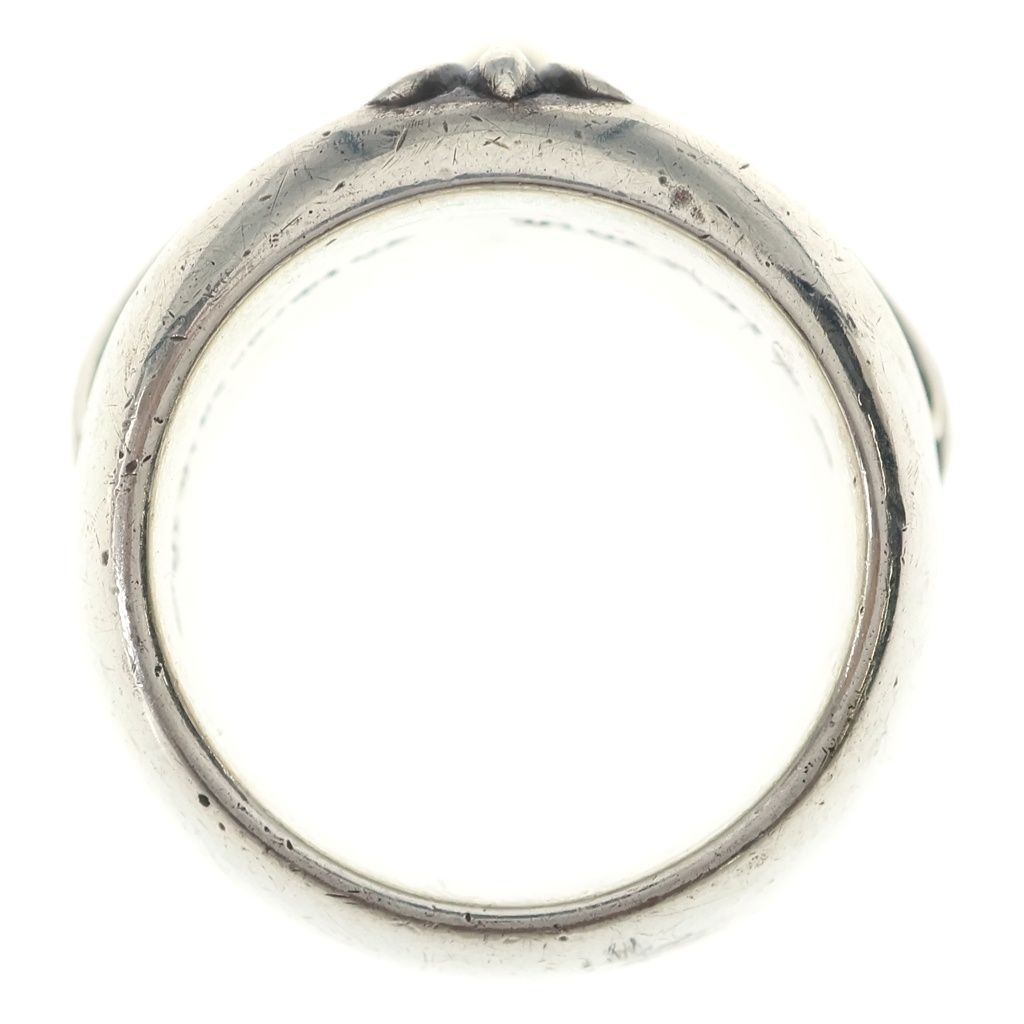 Chrome Hearts Classic Oval Cross Ring Silver — view 6