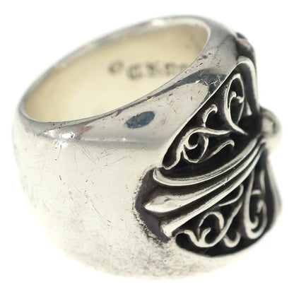 Chrome Hearts Classic Oval Cross Ring Silver — view 3