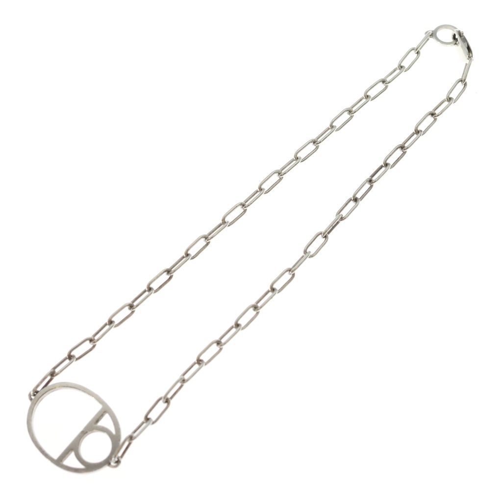Hermes Chaine D'ancre Game Necklace Silver — view 2