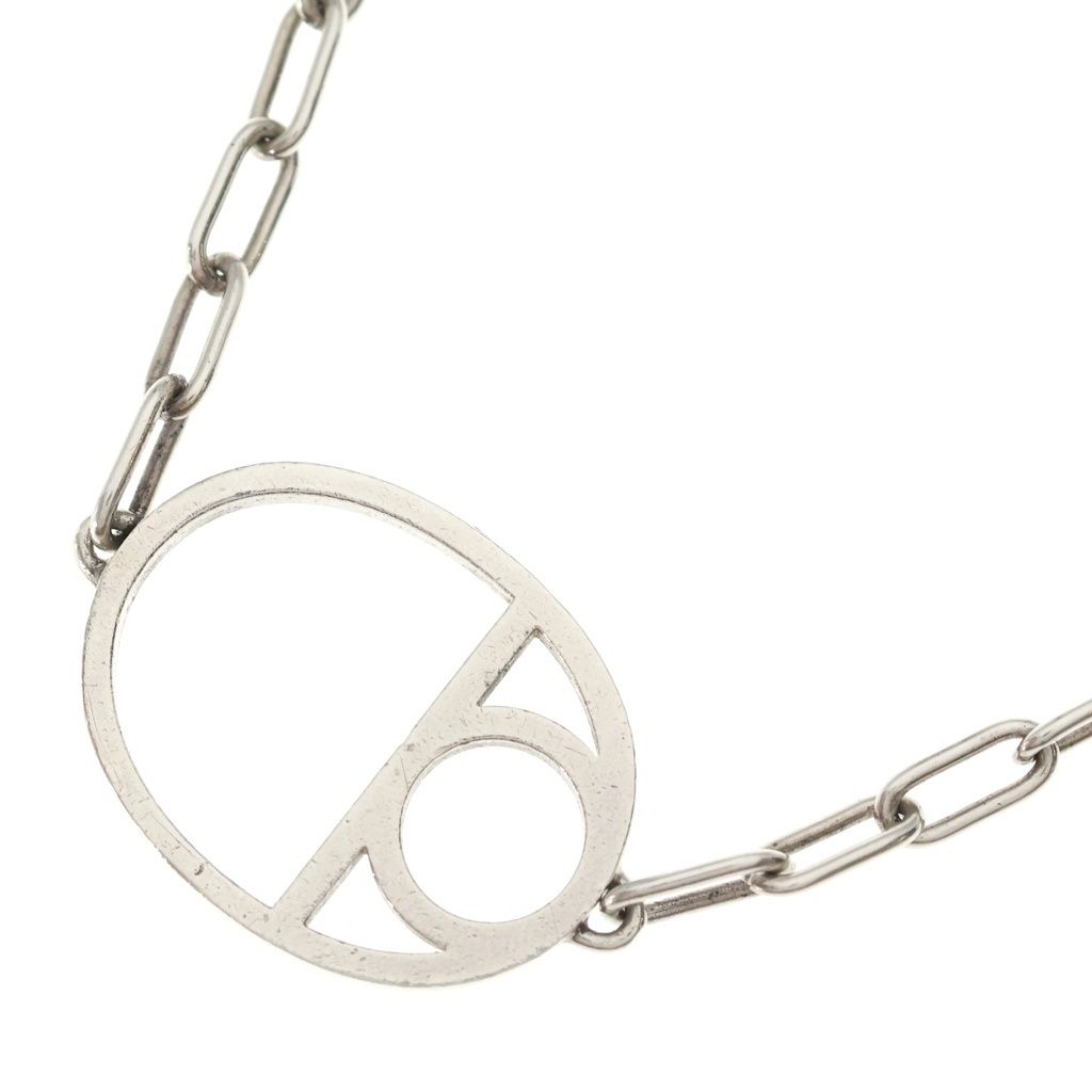 Hermes Chaine D'ancre Game Necklace Silver