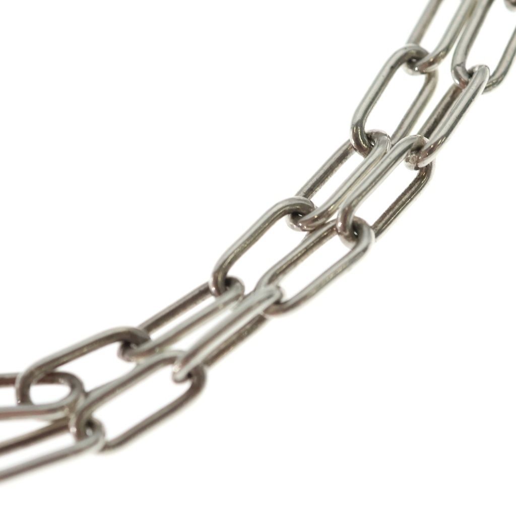 Hermes Chaine D'ancre Game Necklace Silver — view 5