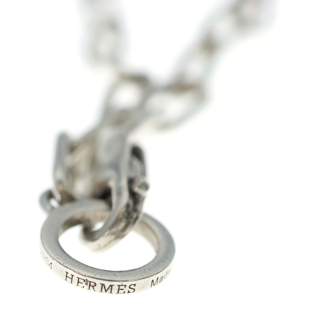 Hermes Chaine D'ancre Game Necklace Silver — view 6