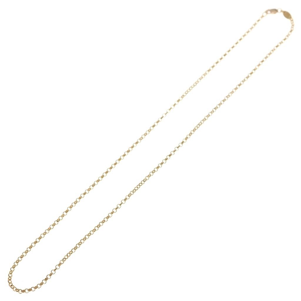 Chrome Hearts 22k Neckchain Roll Chain Necklace Gold — view 2