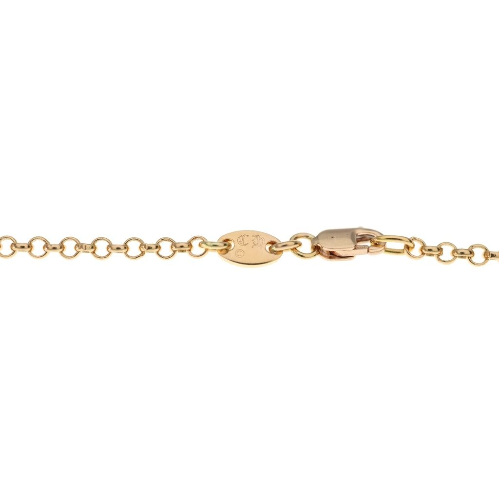 Chrome Hearts 22k Neckchain Roll Chain Necklace Gold — view 5