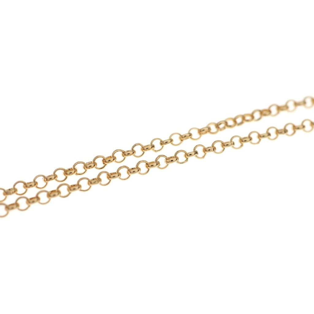 Chrome Hearts 22k Neckchain Roll Chain Necklace Gold — view 4