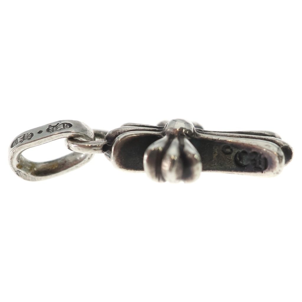 Chrome Hearts Crs Baby Fat Cross Pendant Top Silver — view 4