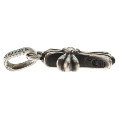 Chrome Hearts Crs Baby Fat Cross Pendant Top Silver — view 4