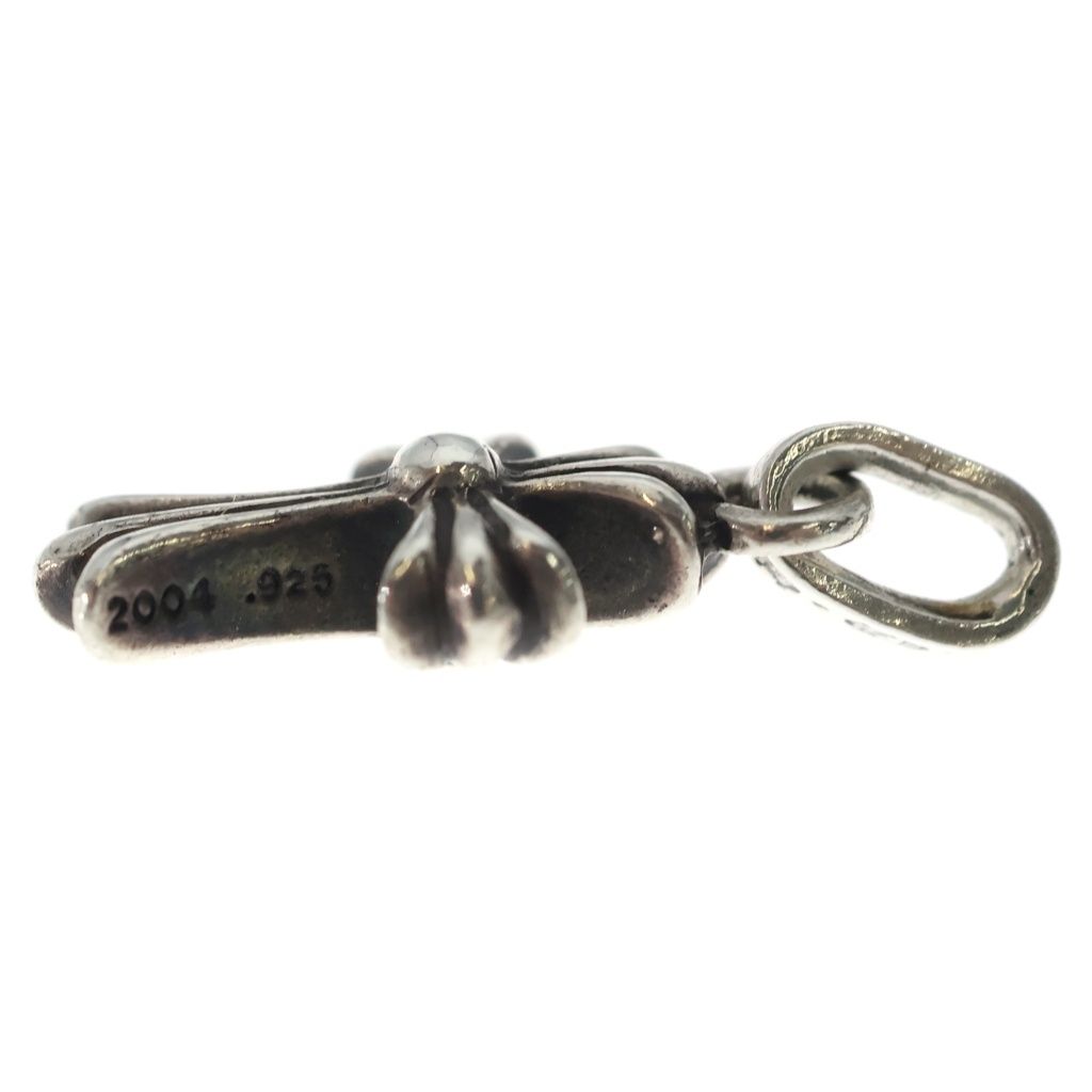 Chrome Hearts Crs Baby Fat Cross Pendant Top Silver — view 3