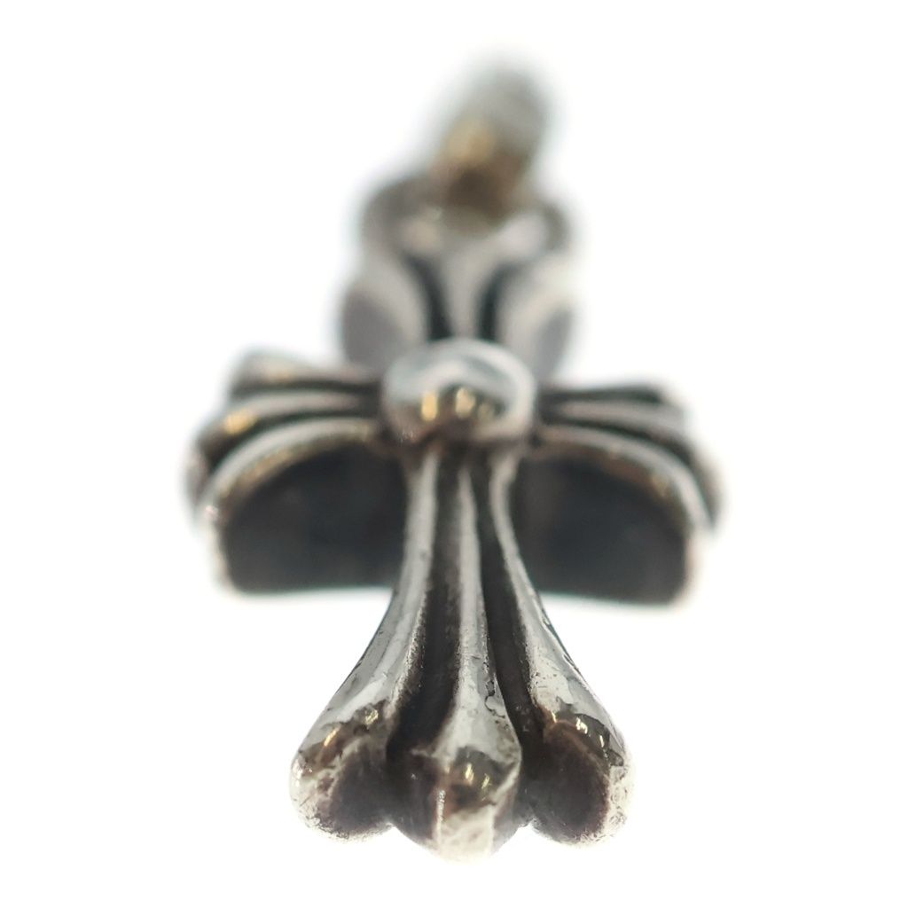 Chrome Hearts Crs Baby Fat Cross Pendant Top Silver — view 5