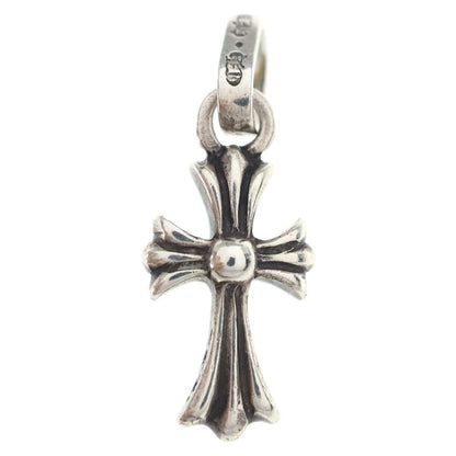 Chrome Hearts Crs Baby Fat Cross Pendant Top Silver — view 2