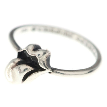 Chrome Hearts Lip Tongue Lip & Tan Bubblegum Ring Silver