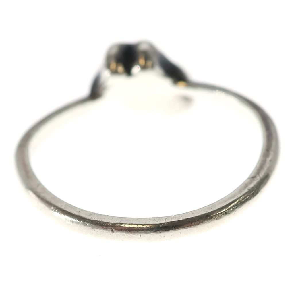 Chrome Hearts Lip Tongue Lip & Tan Bubblegum Ring Silver — view 2