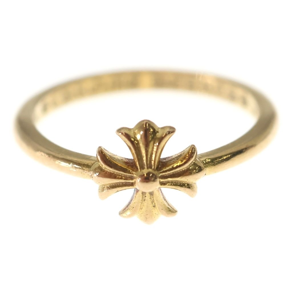Chrome Hearts 22k Bubblegum CH Pls CH Plastic Sling Gold Ring — view 4