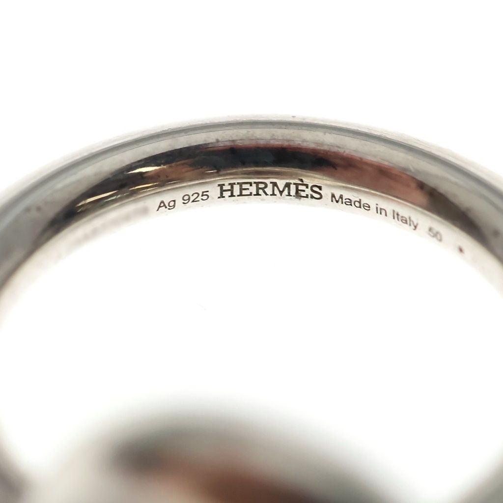 Hermes Echappee MM Ring Silver — view 5