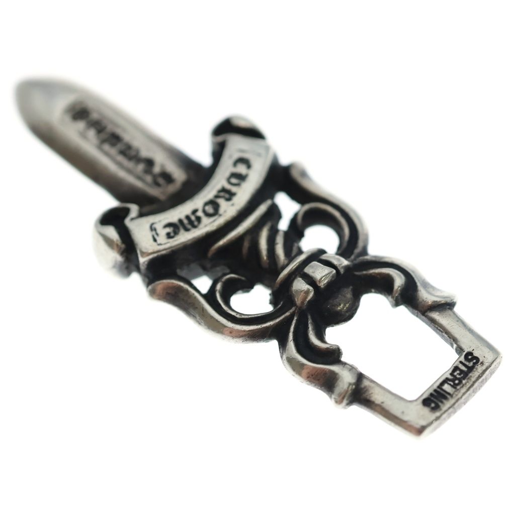 Chrome Hearts Vintage 10 Dagger Pendant Top Silver — view 6