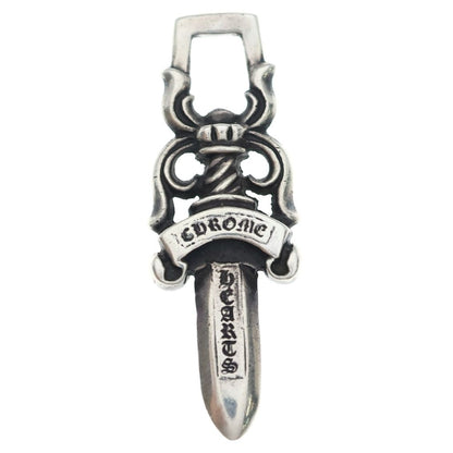 Chrome Hearts Vintage 10 Dagger Pendant Top Silver — view 2