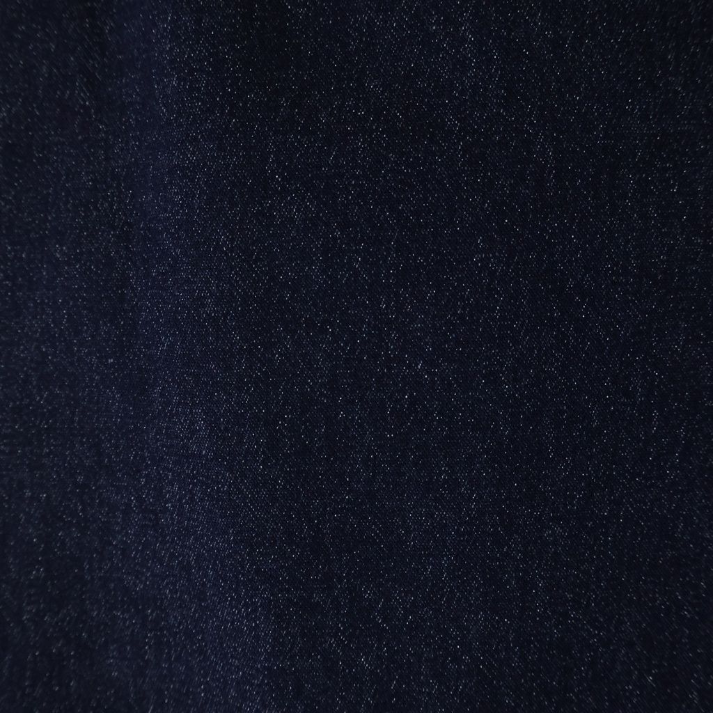 Chanel 00c Cruise Collection Identification Logo Plate Lame Denim Tight Skirt — view 5