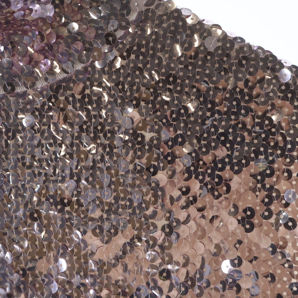 Dior Silver Sequin Shirt Dress Decoration Sleeveless Pink — view 5