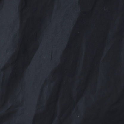 Balenciaga Logo Embroidered Midi Skirt Nylon Embroidery Black — view 5
