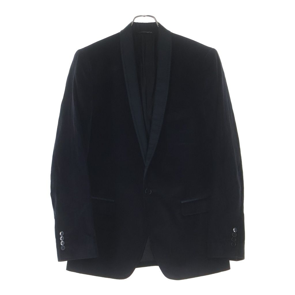 Dolce & Gabbana Velour Tuxedo Jacket Black