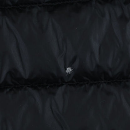 Moncler Lambot Patch Logo Stand Collar Down Jacket Black — view 6
