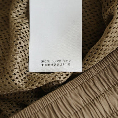 Balenciaga Loose Fitting Trousers Logo Embroidery Lyocell Poplin Rack Pants — view 8