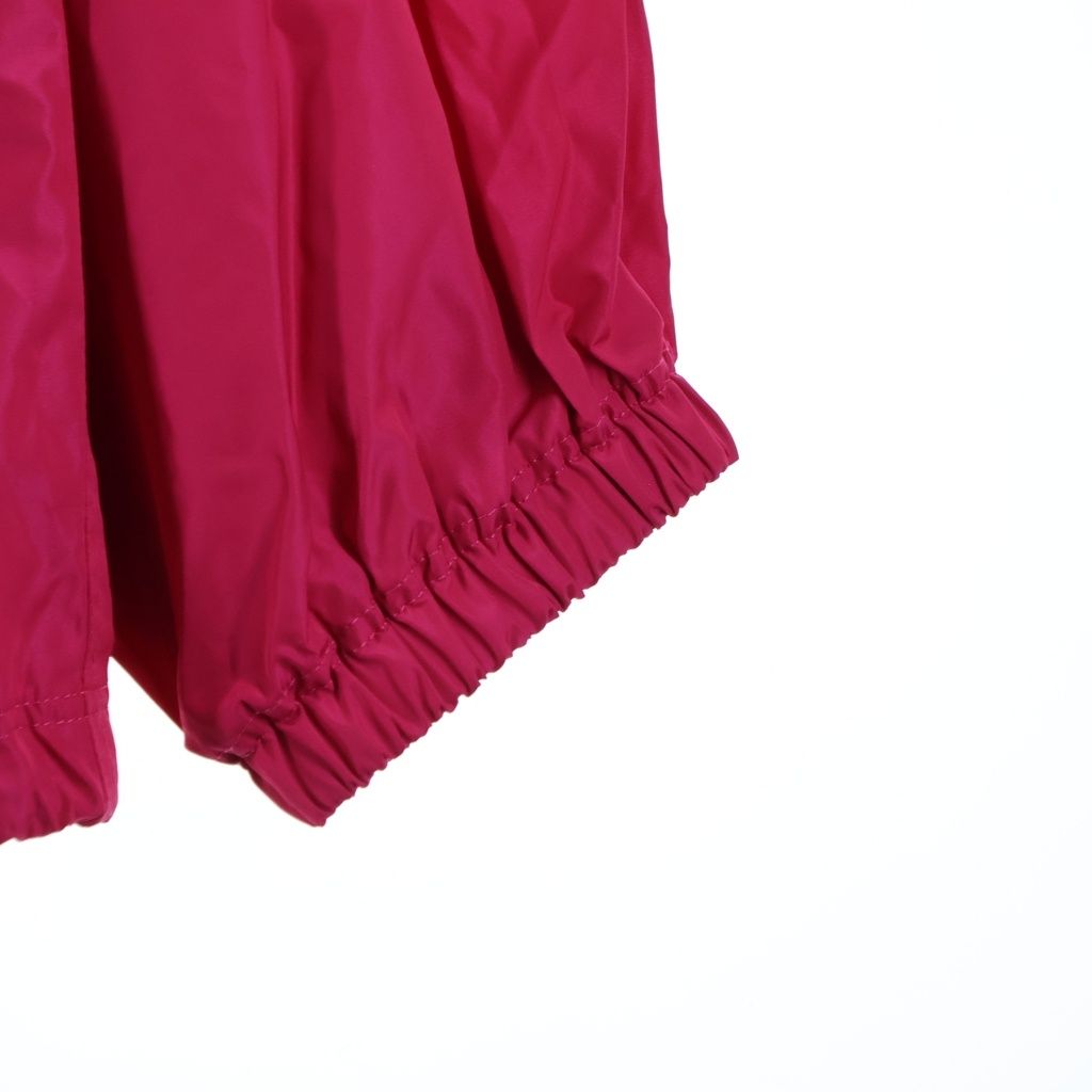 Balenciaga Embroidered Logo Oversized Windbreaker Jacket Pink — view 5