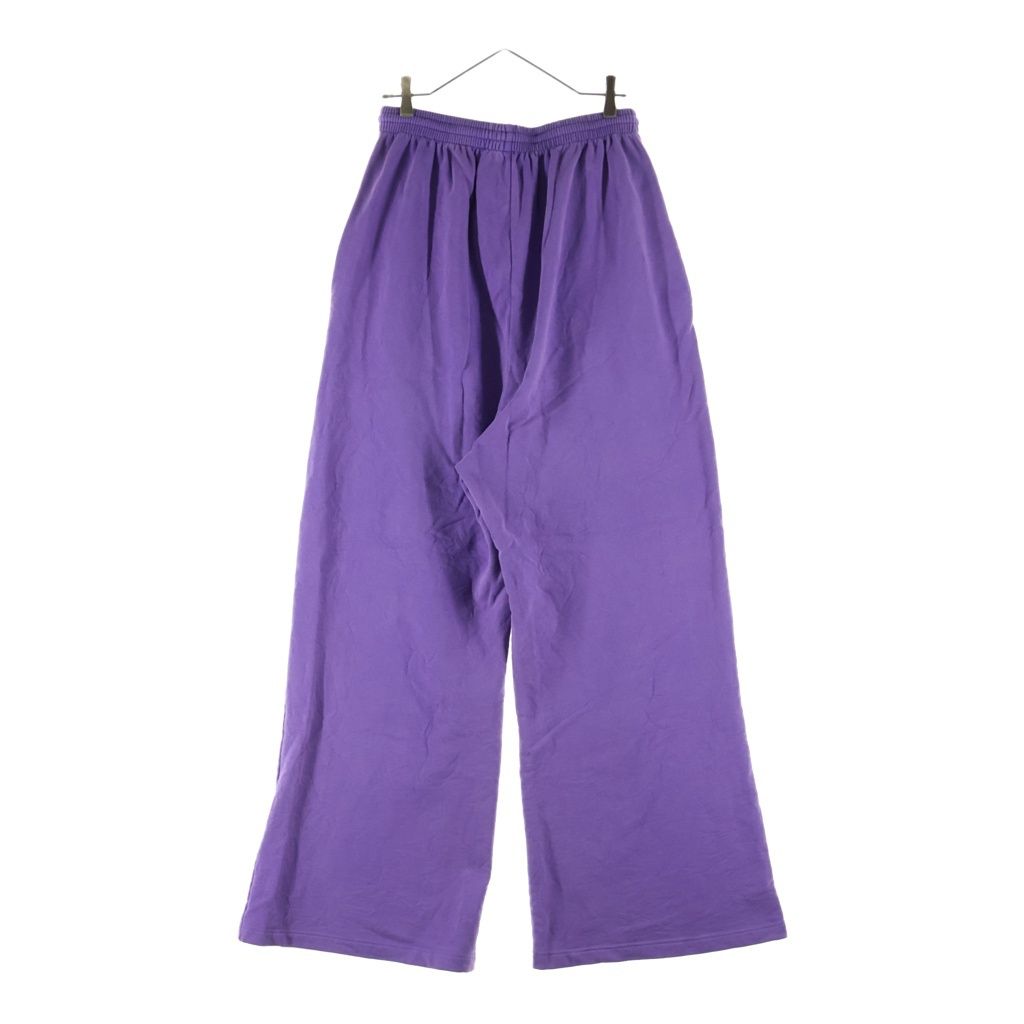 Balenciaga Baggy Sweatpants Drawstring Sweatshirt Pants Purple — view 2