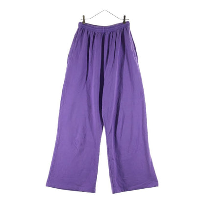 Balenciaga Baggy Sweatpants Drawstring Sweatshirt Pants Purple