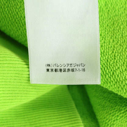 Balenciaga BB Corp Sweatshirt BB Oversize Crew Neck Light Green — view 8